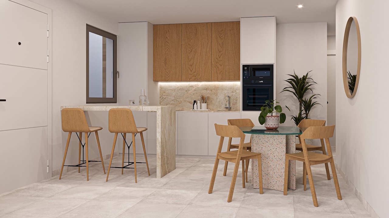 Wunderschöne Villen mit 3 Schlafzimmern, 2 Bädern, Dachterrasse und Privatpool - 3