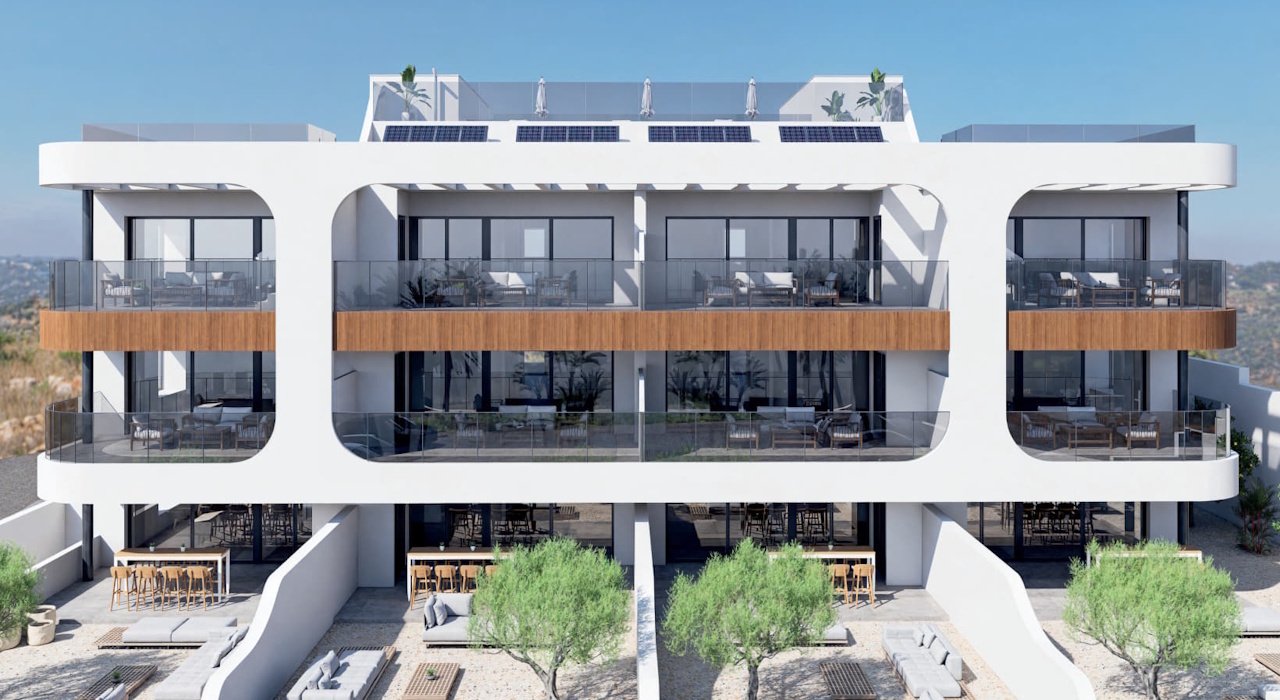 Penthouse-Wohnungen mit 3 Schlafzimmern, 2 Bädern, Dachterrasse, Tiefgaragenstellplatz und Gemeinschaftspool - 1
