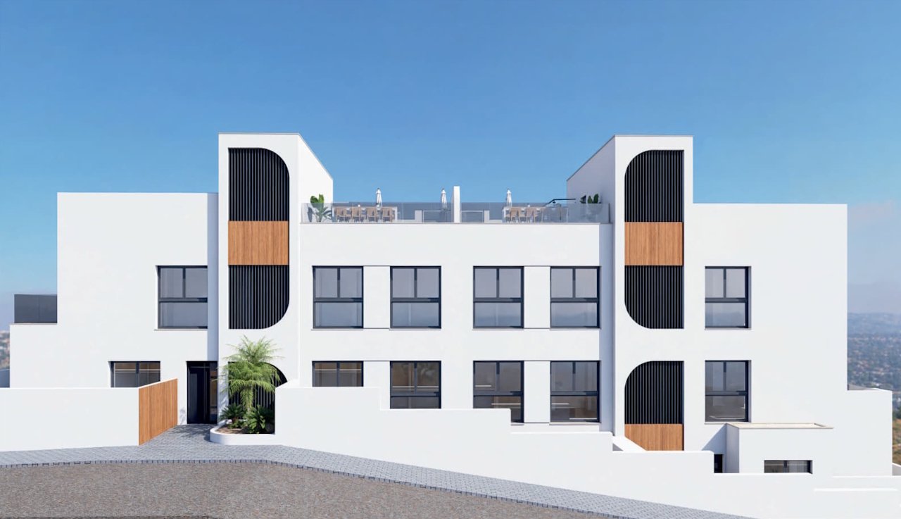Penthouse-Wohnungen mit 3 Schlafzimmern, 2 Bädern, Dachterrasse, Tiefgaragenstellplatz und Gemeinschaftspool - 2