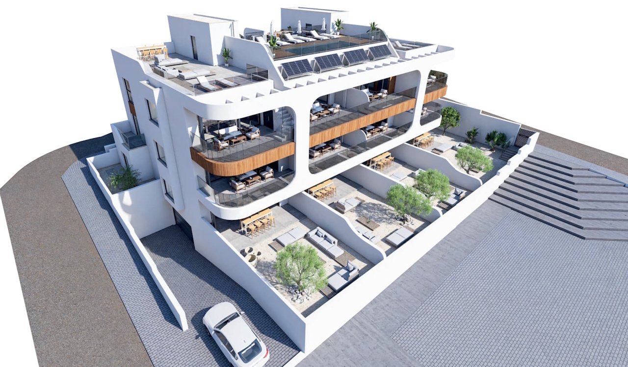 Penthouse-Wohnungen mit 3 Schlafzimmern, 2 Bädern, Dachterrasse, Tiefgaragenstellplatz und Gemeinschaftspool - 3