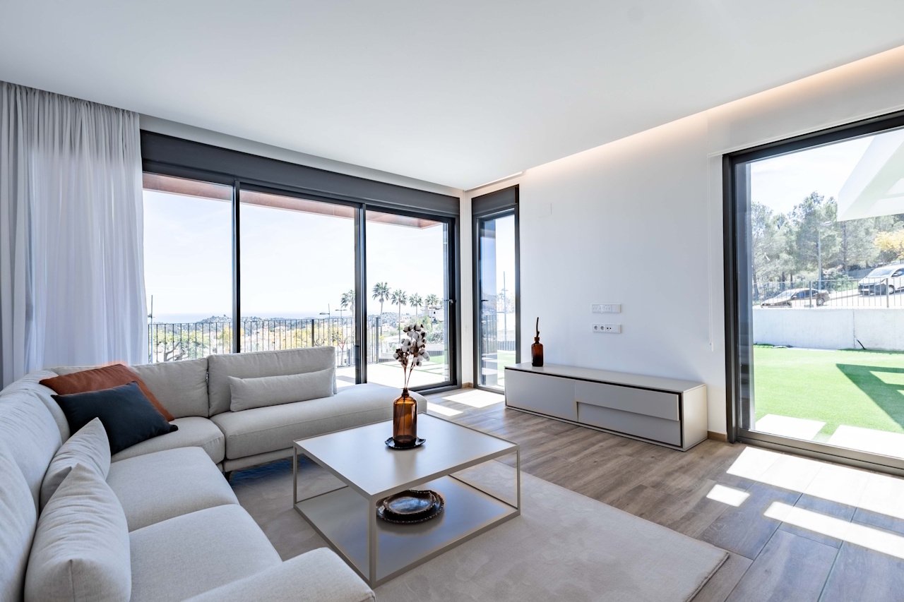 Eingeschossige Villen mit 3 Schlafzimmern, 2 Bädern, optionaler Dachterrasse, Klimaanlage, Meerblick, Kfz-Stellplatz und Privatpool - 10