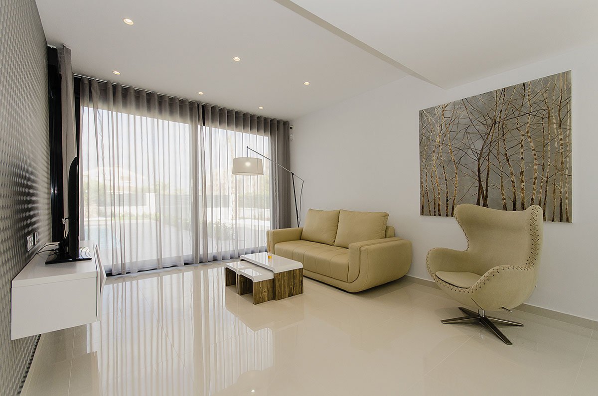 Exklusive Villen mit 3 - 4 Schlafzimmern, 3 Bädern, 1 Gäste-WC, Dachterrasse und Privatpool nur 600 m vom Strand - 8