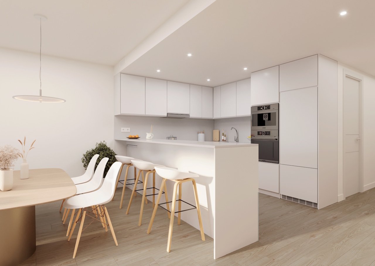 Obergeschoss-Wohnungen mit 3 Schlafzimmern, 2 Badezimmern, Dachterrasse, Klimaanlage, Kfz-Stellplatz und Gemeinschaftspool im Herzen des La Manga Club - 10