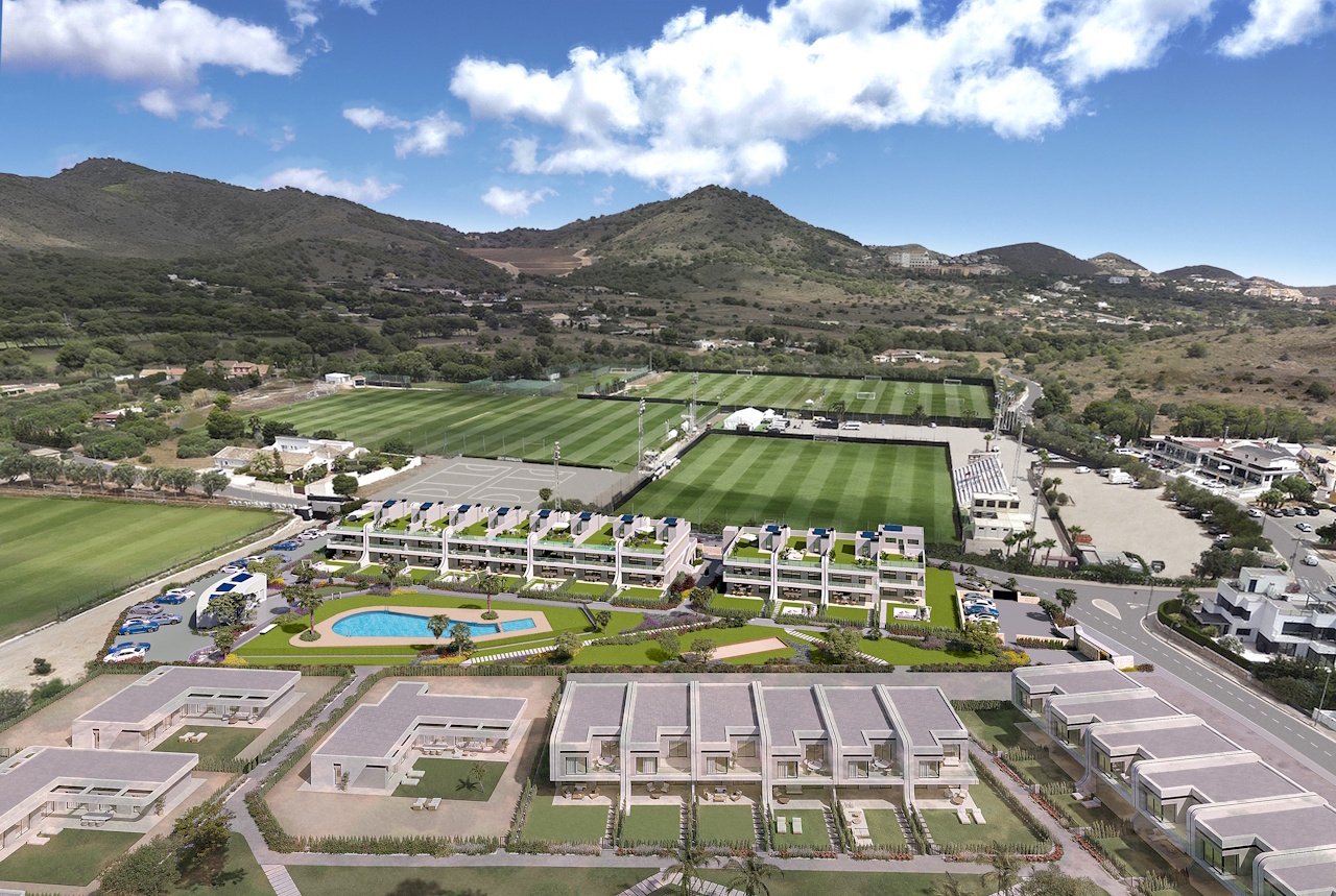 Obergeschoss-Wohnungen mit 3 Schlafzimmern, 2 Badezimmern, Dachterrasse, Klimaanlage, Kfz-Stellplatz und Gemeinschaftspool im Herzen des La Manga Club - 17
