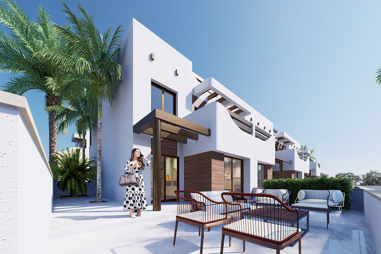 Erdgeschoss-Wohnungen mit 2 Schlafzimmern, 2 Bädern, Tiefgaragenstellplatz und Gemeinschaftspool nur 200 m vom Strand - 8