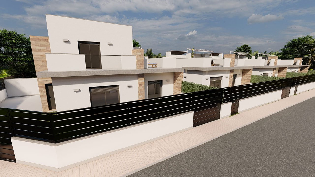 Moderne Villen mit 3 Schlafzimmern, 3 Bädern, Dachterrasse und Privatpool - 14