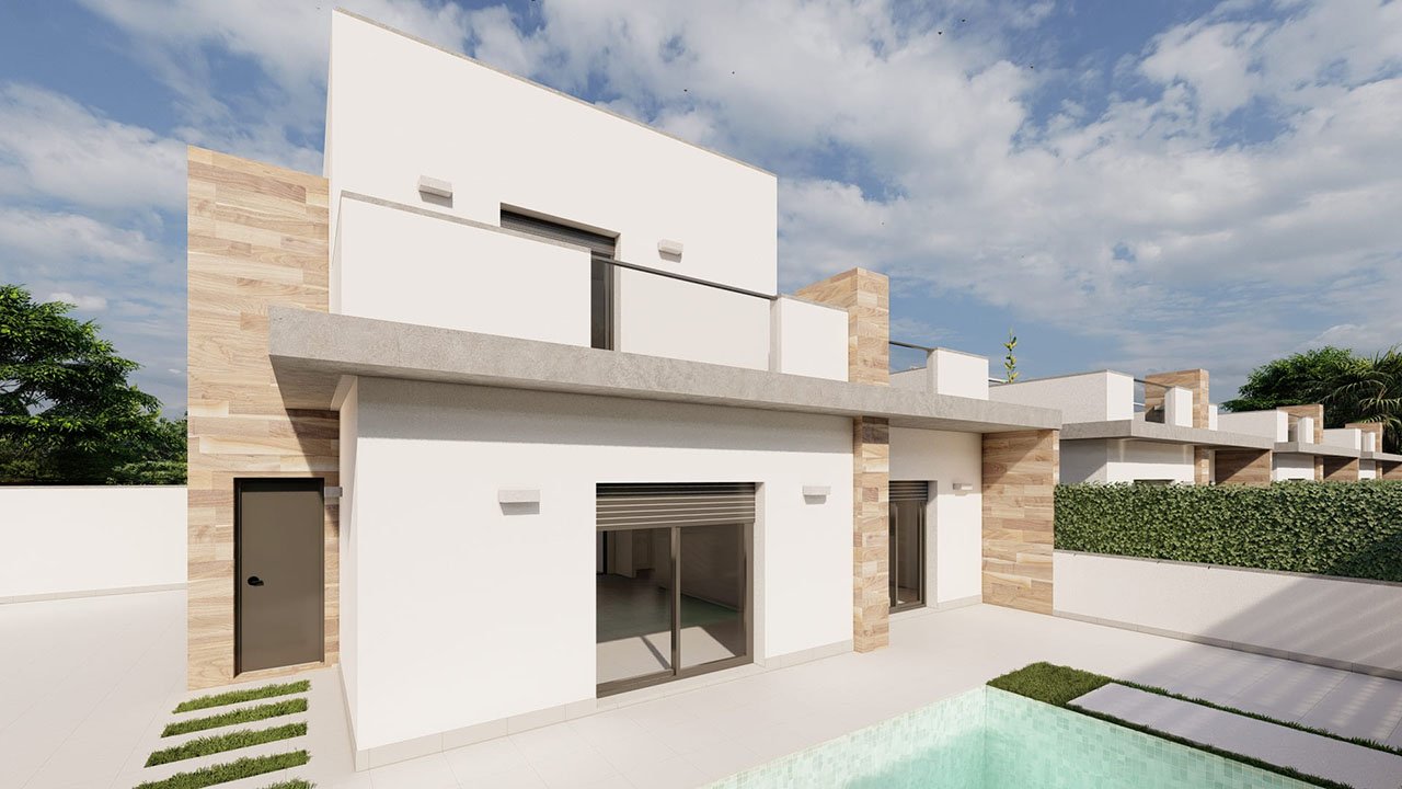Moderne Villen mit 3 Schlafzimmern, 3 Bädern, Dachterrasse und Privatpool - 3