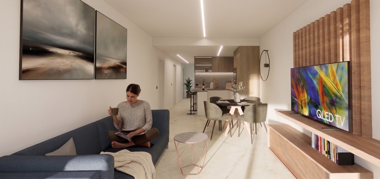 Penthouse-Wohnungen mit 2 Schlafzimmern, 2 Bädern und Dachterrasse in abgeschlossener Anlage mit Gemeinschaftspool und Spa - 8