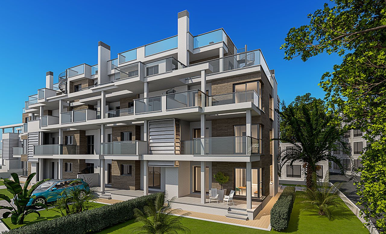 Penthouse-Wohnung mit 3 Schlafzimmern, 2 Bädern, Dachterrasse und Gemeinschaftspool nur 200 m vom Strand - 3