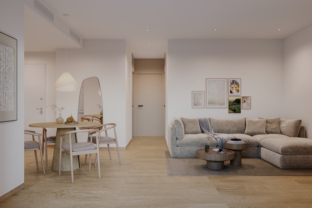 Obergeschoss-Wohnungen mit 2 Schlafzimmern, 2 Bädern, Dachterrasse, Klimaanlage und Gemeinschaftspool im wunderschönen La Finca Golf Komplex - 3