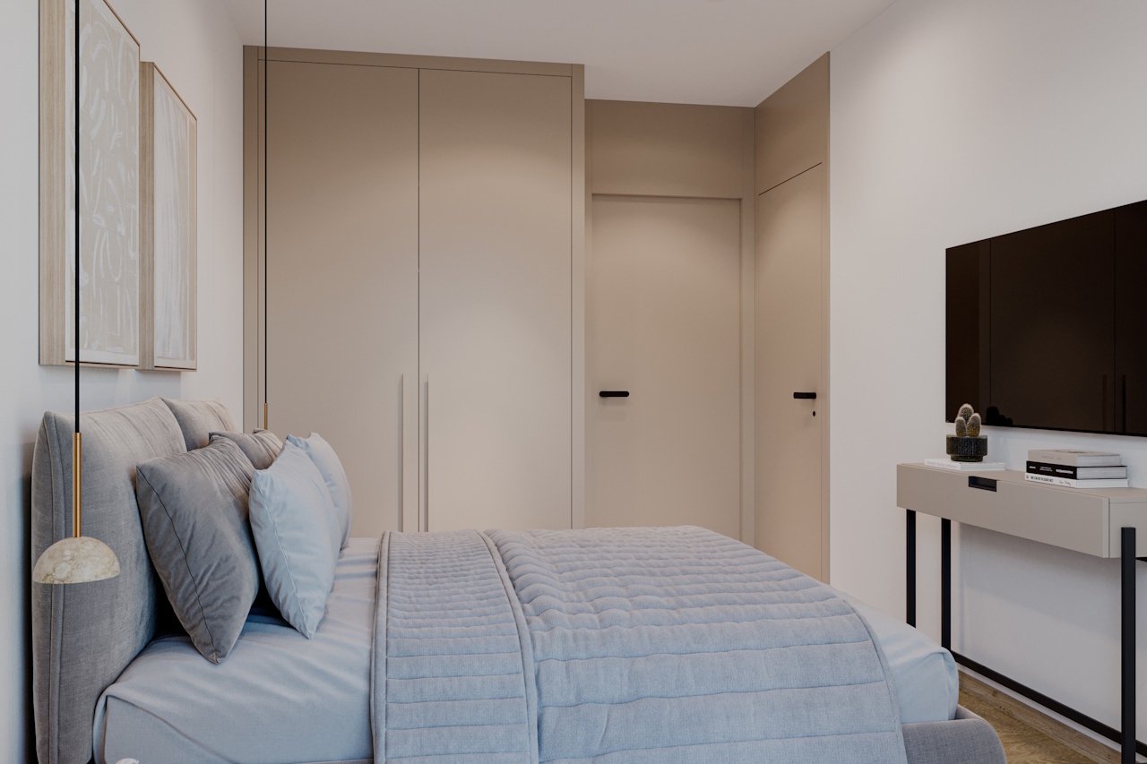 Obergeschoss-Wohnungen mit 2 Schlafzimmern, 2 Bädern, Dachterrasse, Klimaanlage und Gemeinschaftspool im wunderschönen La Finca Golf Komplex - 8