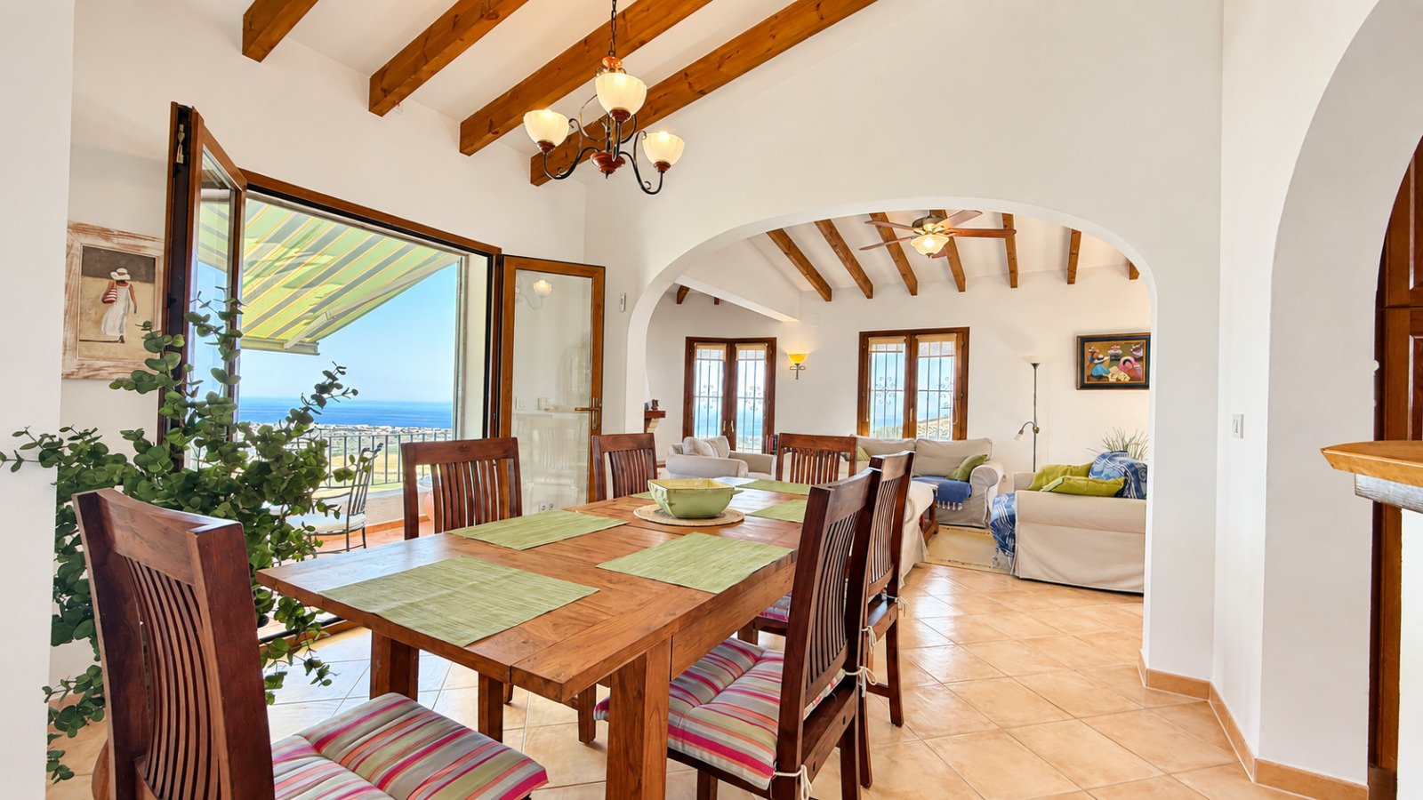 Wunderschön gelegene Villa mit unverbaubarem Meer- und Panoramablick in Monte Pego - 4