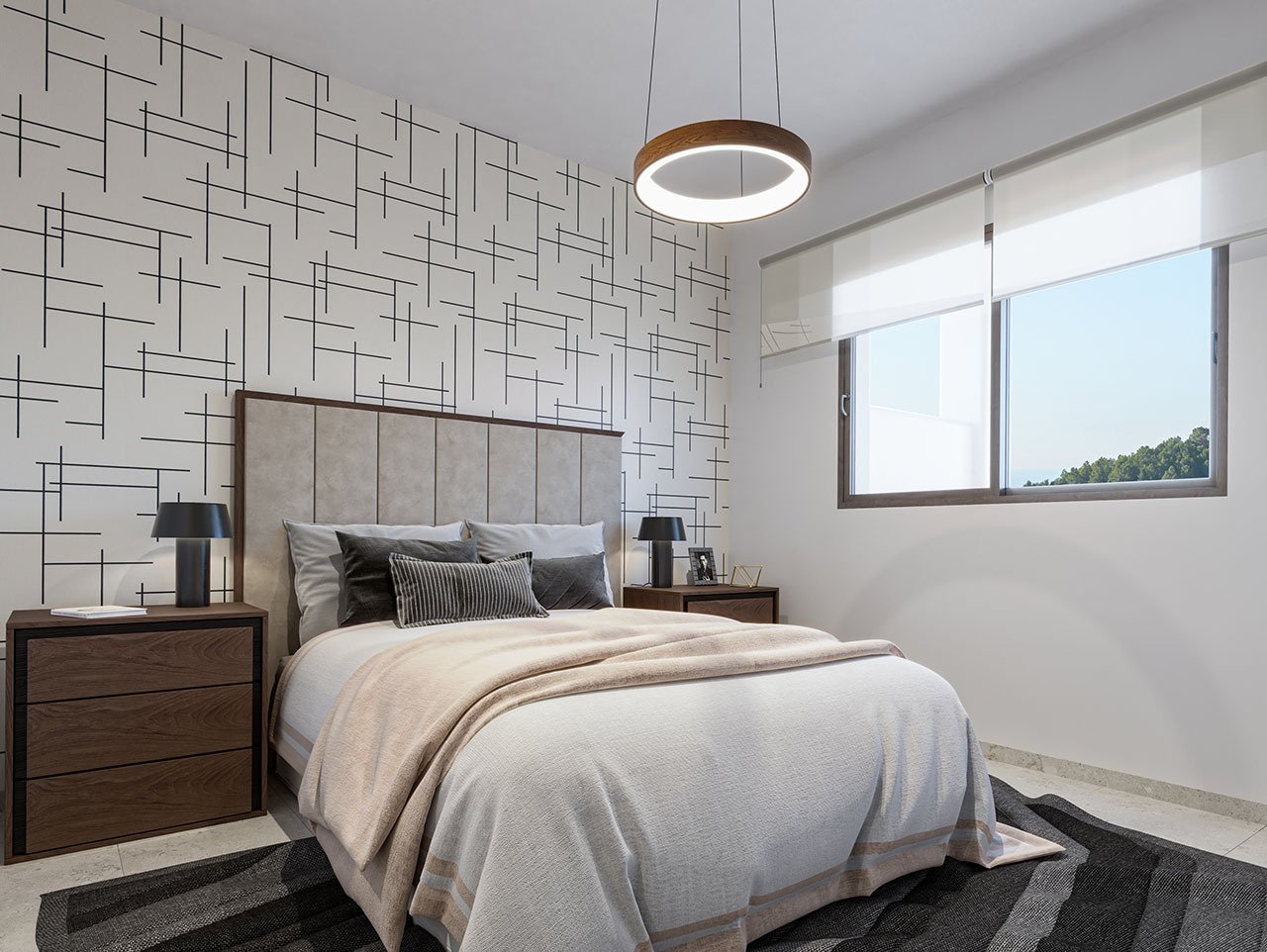 Penthouse-Wohnungen mit 3 Schlafzimmer, 2 Bädern, Dachterrasse, Tiefgaragenstellplatz und Gemeinschaftspool nur 500 m vom Strand - 10