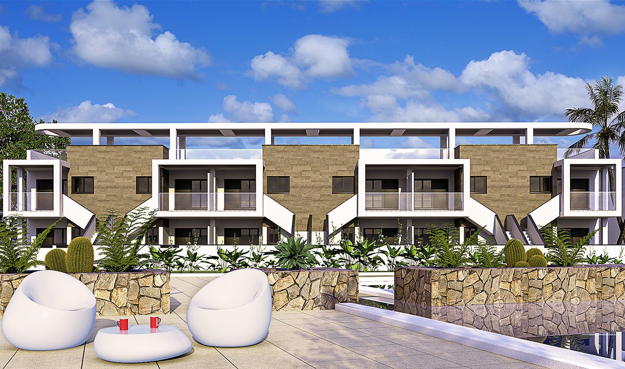 Appartements mit 3 Schlafzimmern und 2 Bädern in abgeschlossener Anlage mit Gemeinschaftspools nur 600 m vom Strand - 3