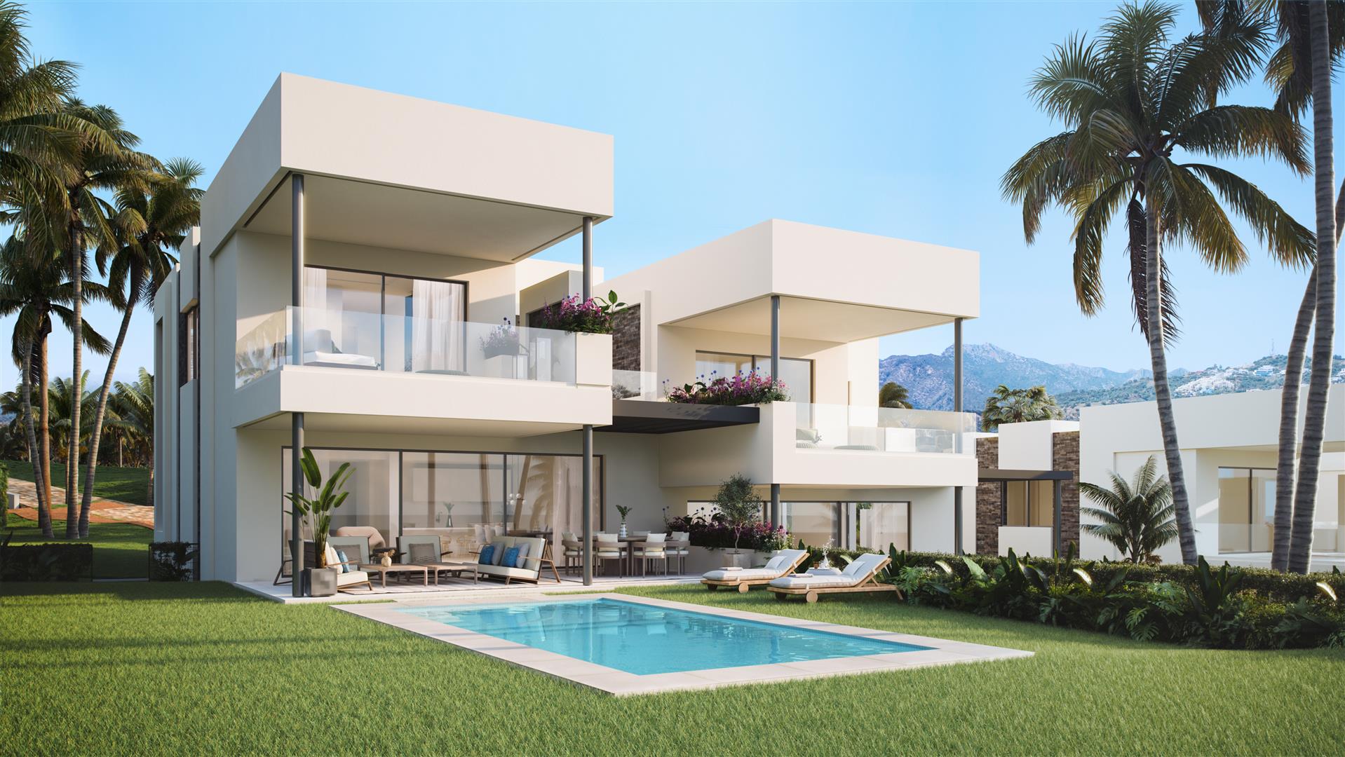 Exklusive Villen und Apartments in Marbella East am Golfplatz kaufen - 1