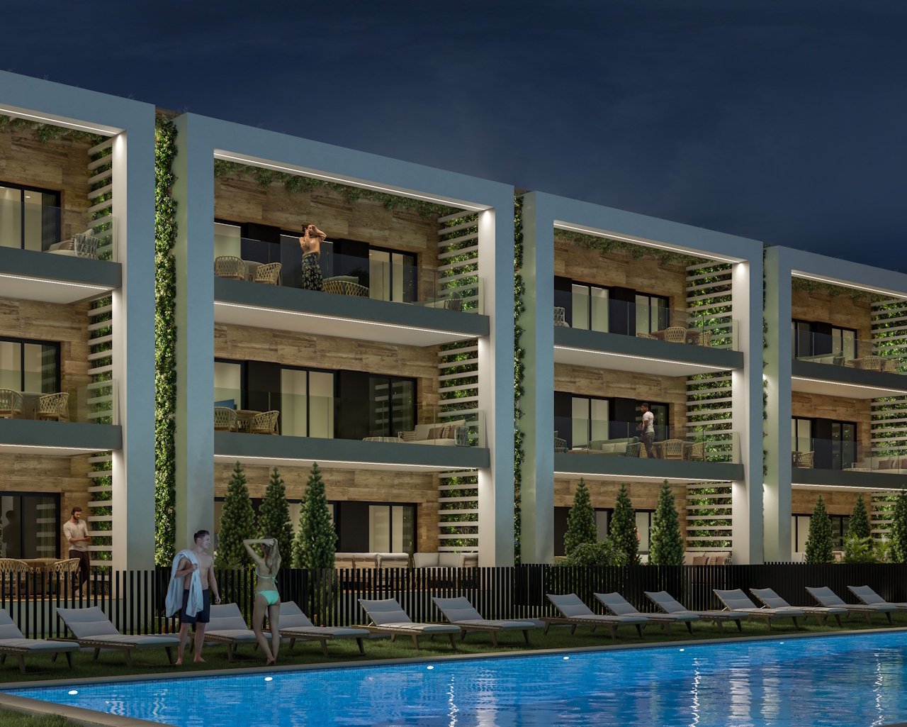 Wohnungen mit 2 Schlafzimmern, 2 Bädern, Tiefgaragenstellplatz und Gemeinschaftspool auf dem La Serena-Golfplatz - 23