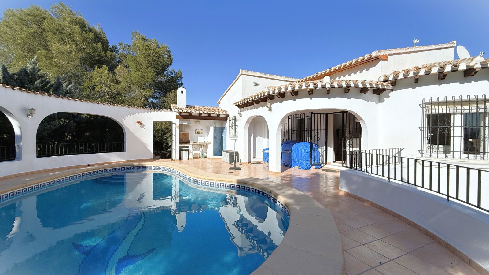 Ebenerdiges Sonnenhaus am Monte Pego mit Pool und Terrasse - 15