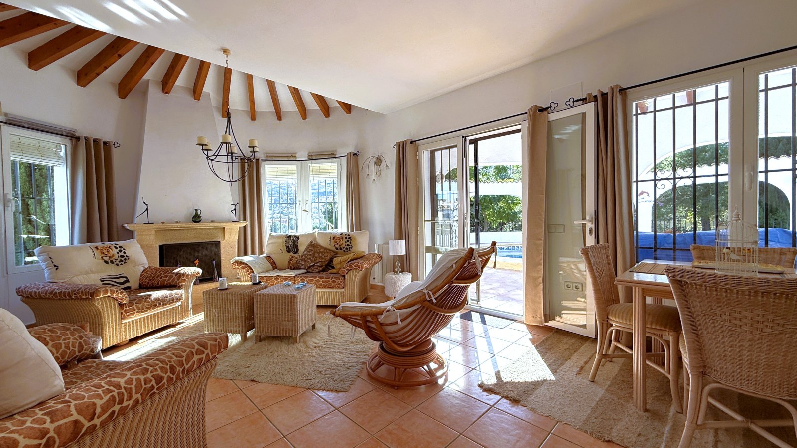 Ebenerdiges Sonnenhaus am Monte Pego mit Pool und Terrasse - 14