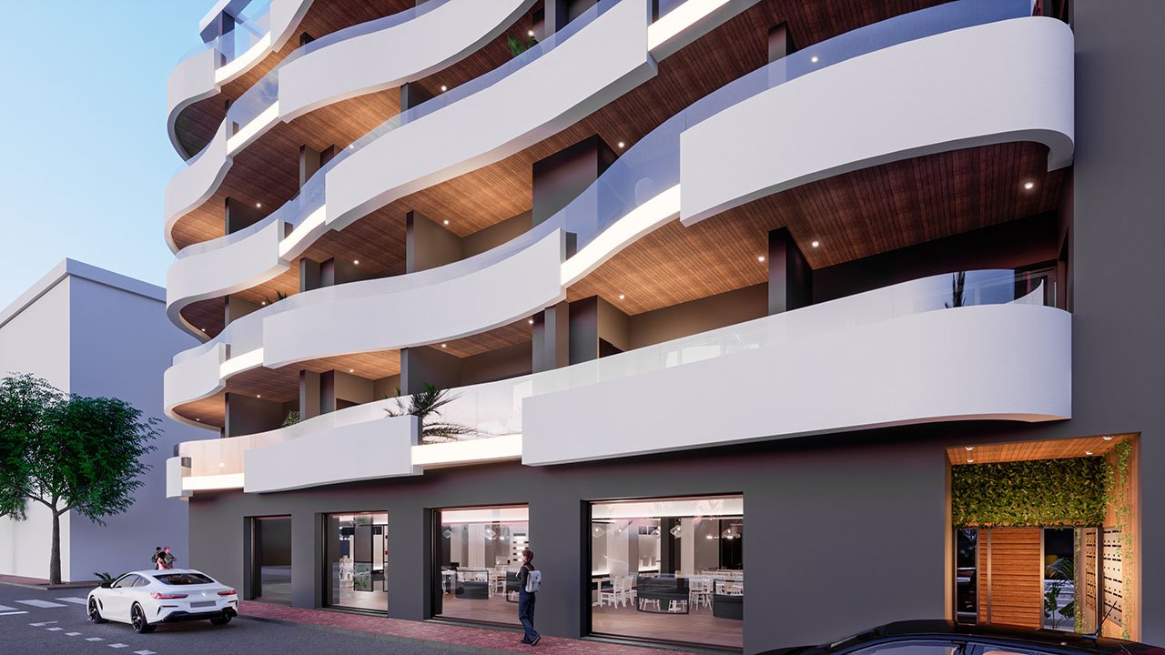 Appartements mit 2 Schlafzimmern, 2 Bädern und Gemeinschaftspool nur ca. 250 m vom Strand von Los Locos - 3