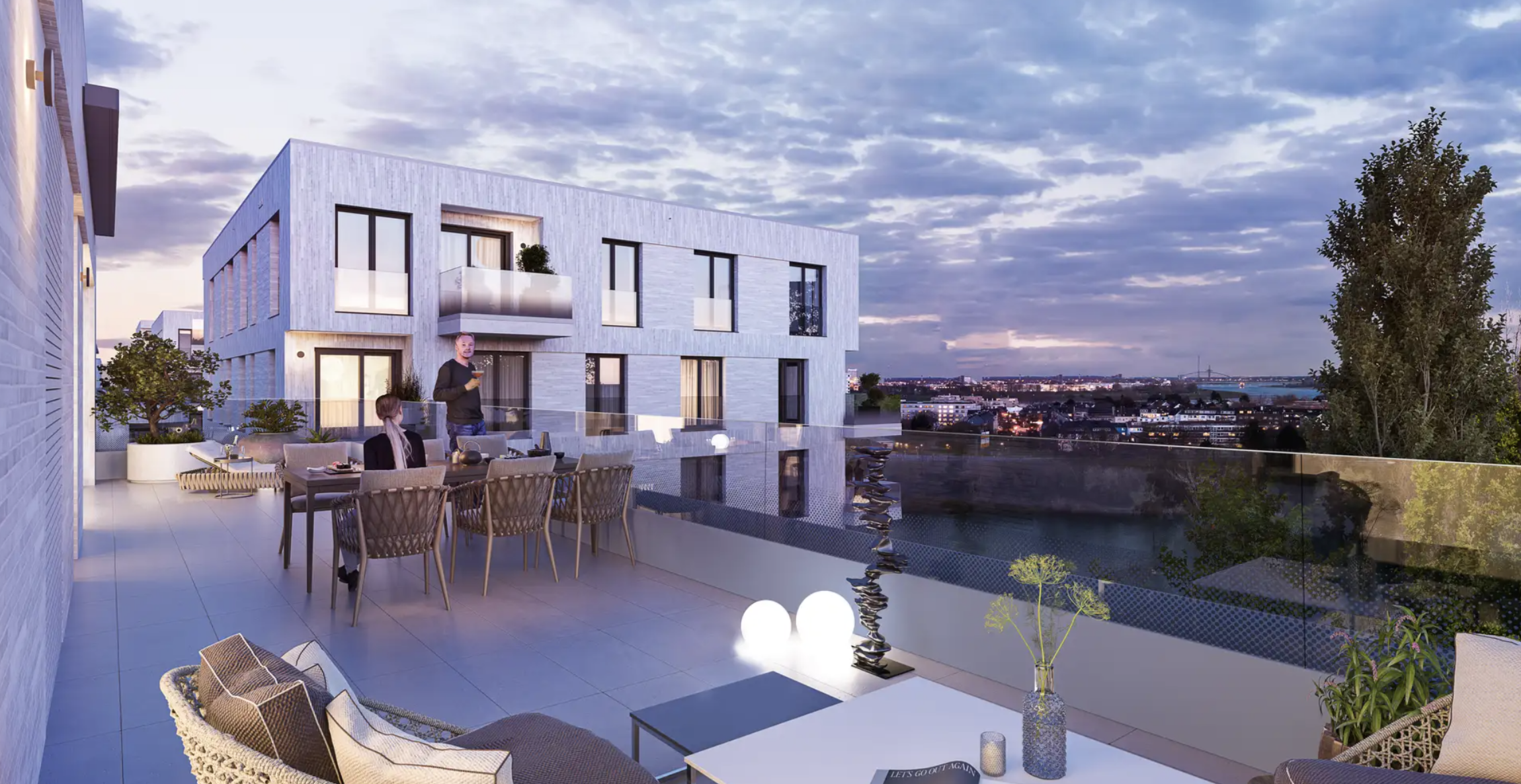 Modernes Wohnen am Wasser - 4-Zimmer-Wohnung mit Südterrasse und Privatgarten - 12
