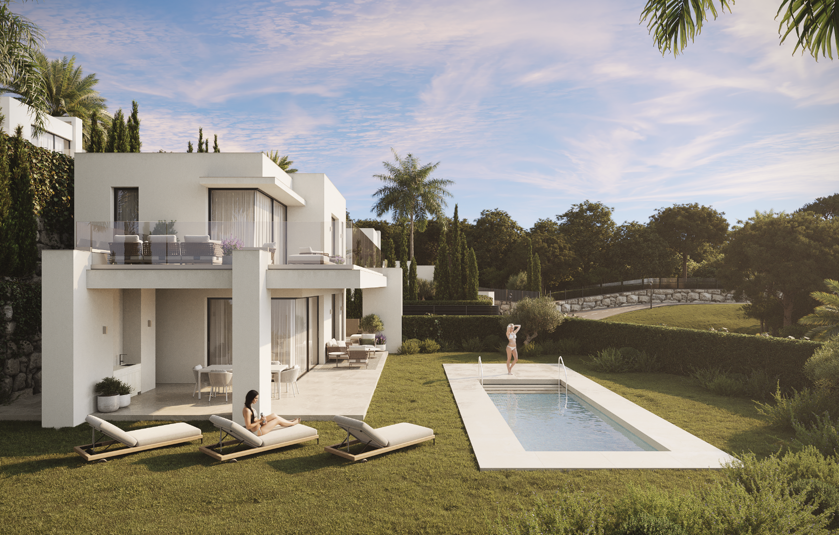 Neubauvilla in Mijas by Marbella mit 4 Schlafzimmern, privatem Pool und gehobener Ausstattung - 2