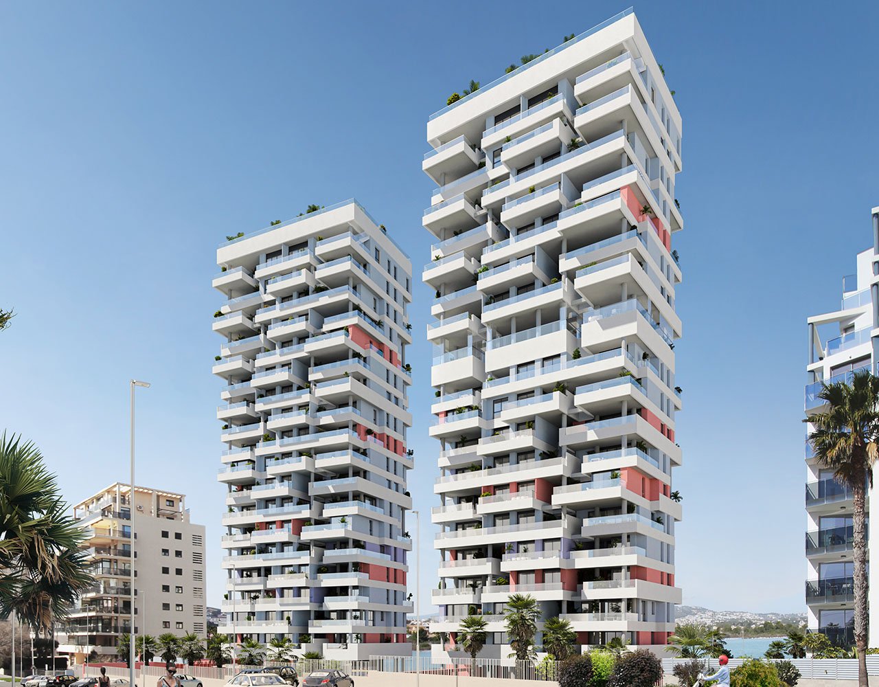 Fantastische Penthouse-Wohnungen mit 3 Schlafzimmern, 3 Badezimmern, Klimaanlage, Tiefgaragenstellplatz, Gemeinschaftspool und Meerblick - 3