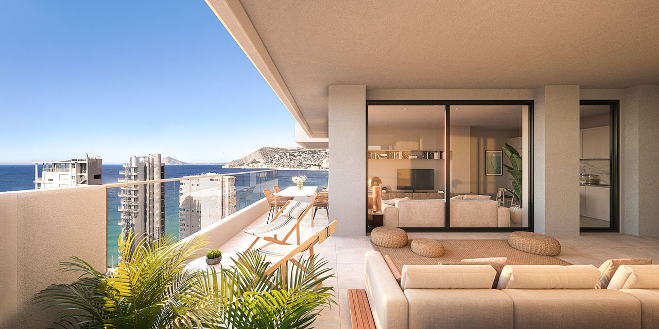 Fantastische Penthouse-Wohnungen mit 3 Schlafzimmern, 3 Badezimmern, Klimaanlage, Tiefgaragenstellplatz, Gemeinschaftspool und Meerblick - 10