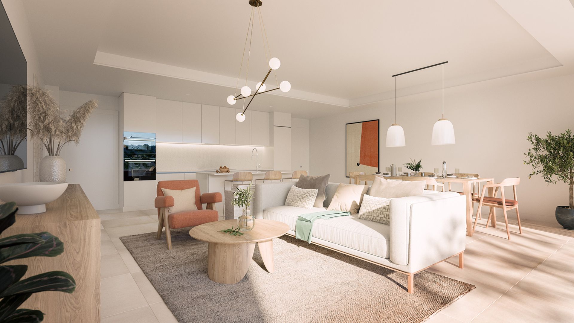 Moderne Townhouses in El Chaparral, Mijas Costa nahe La Cala de Mijas - 5