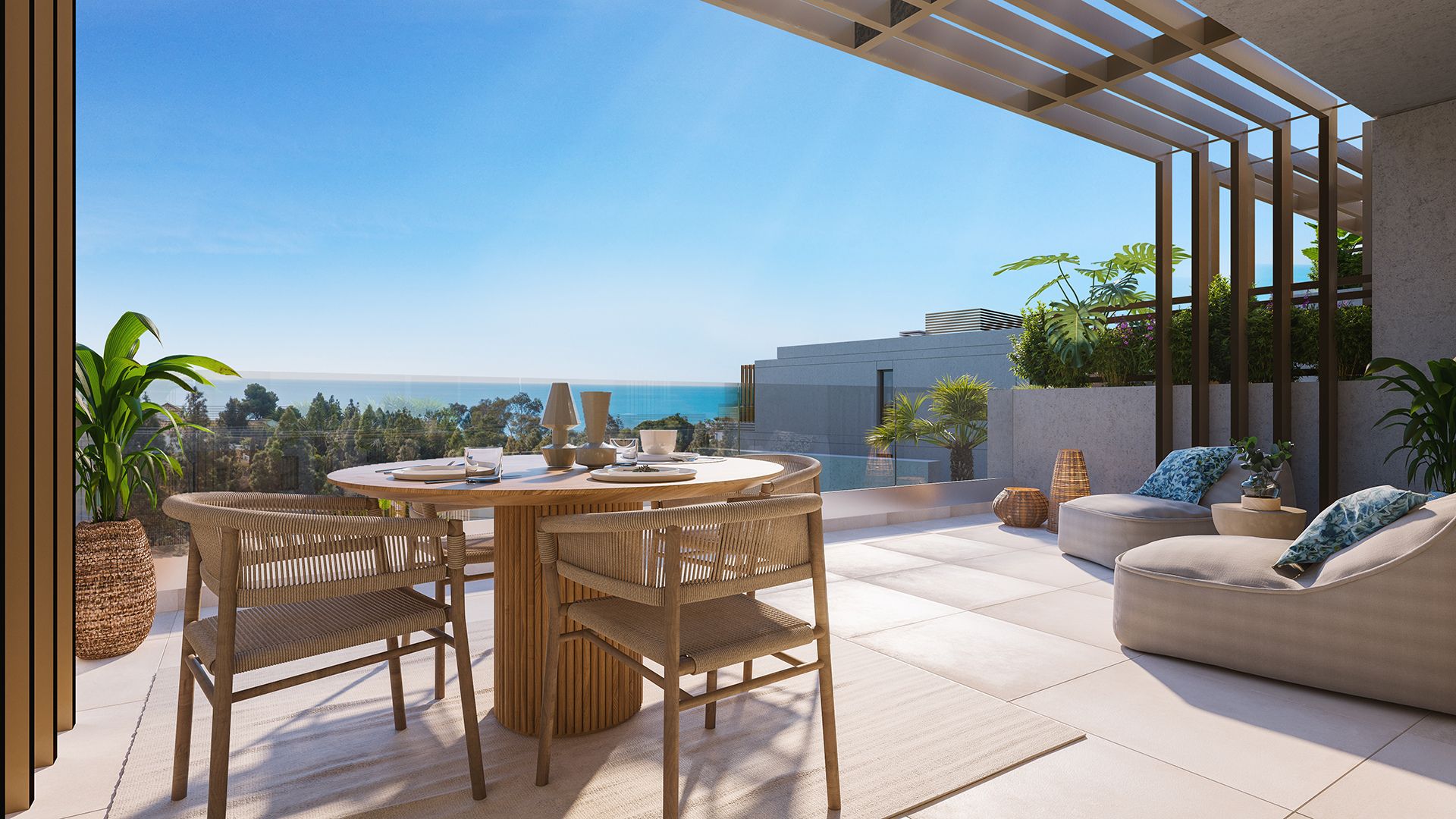 Moderne Townhouses in El Chaparral, Mijas Costa nahe La Cala de Mijas - 8