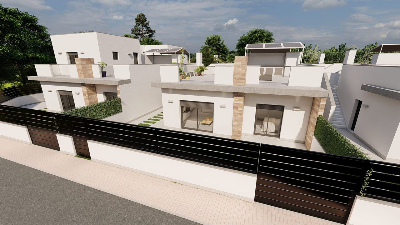 Moderne Villen mit 2 Schlafzimmern, 2 Bädern, Dachterrasse und Privatpool - 15