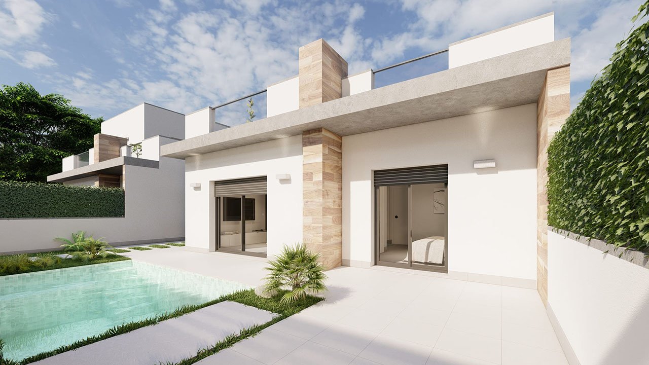 Moderne Villen mit 2 Schlafzimmern, 2 Bädern, Dachterrasse und Privatpool - 2