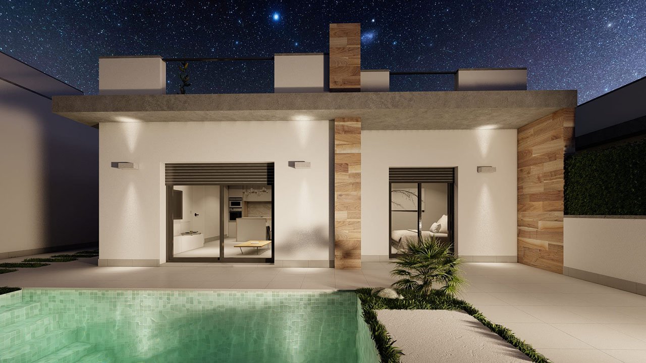 Moderne Villen mit 2 Schlafzimmern, 2 Bädern, Dachterrasse und Privatpool - 17