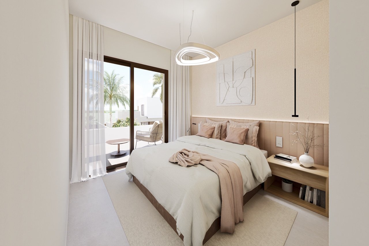 Obergeschoss-Wohnungen mit 3 Schlafzimmern, 2 Bädern, Dachterrasse, Tiefgaragenstellplatz und Gemeinschaftspool neben Serena Golf - 7