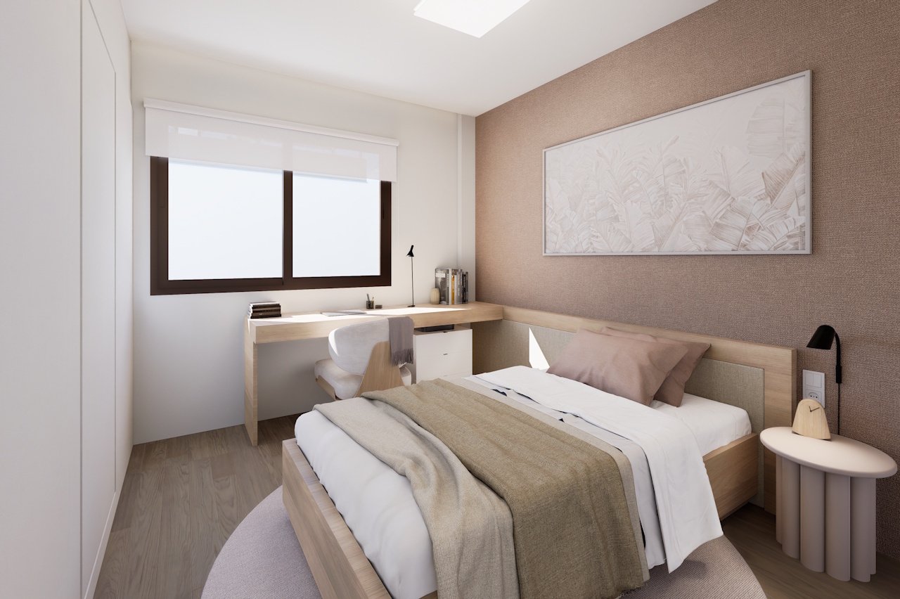 Villen mit 3 Schlafzimmern, 2 Bädern, Gäste-WC, Tiefgaragenstellplatz und Gemeinschaftspool neben Serena Golf - 9