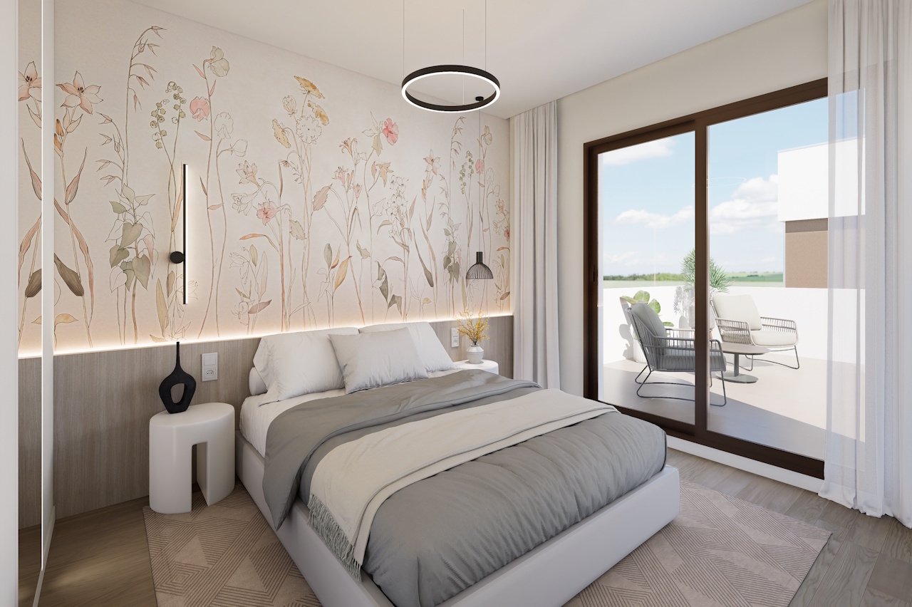 Villen mit 3 Schlafzimmern, 2 Bädern, Gäste-WC, Tiefgaragenstellplatz und Gemeinschaftspool neben Serena Golf - 7