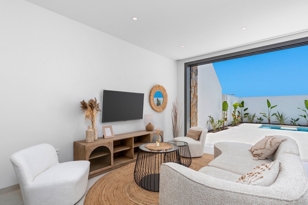 Villen mit 3 Schlafzimmern, 2 Bädern, Klimaanlage, Kfz-Stellplatz und Privatpool in der La Serena Golfanlage - 5