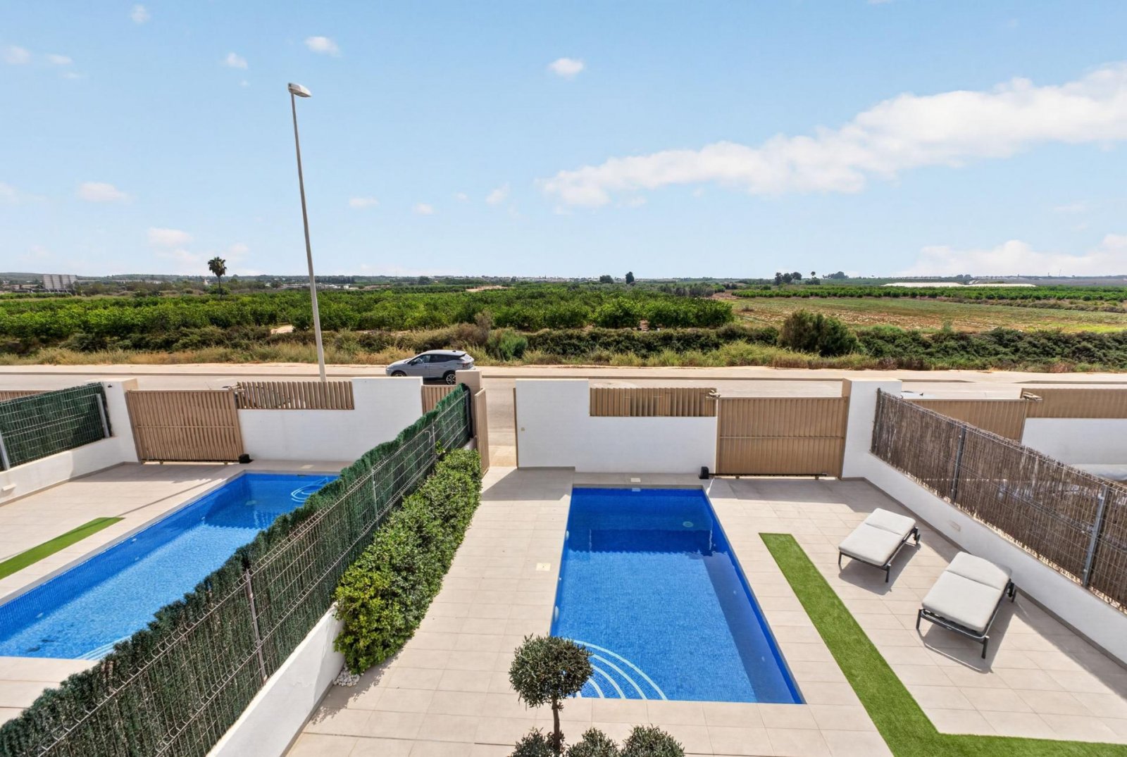 Moderne freistehende Villa mit 3 Schlafzimmern, 2 Bädern, Gäste-WC und privatem Pool in El Raso - 34