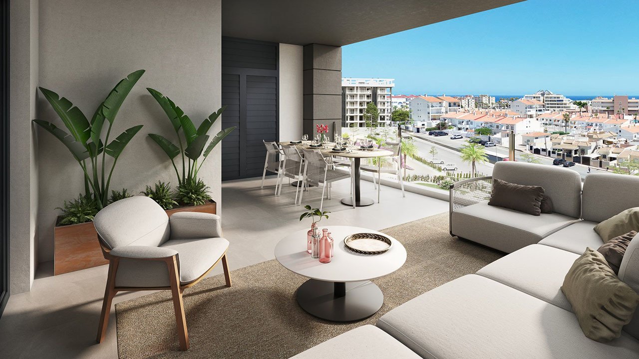 Appartements mit 2 Schlafzimmern, 2 Bädern, Vorinstallation Klimaanlage, Kfz-Stellplatz und Gemeinschaftspool nur 700 m vom Strand - 7
