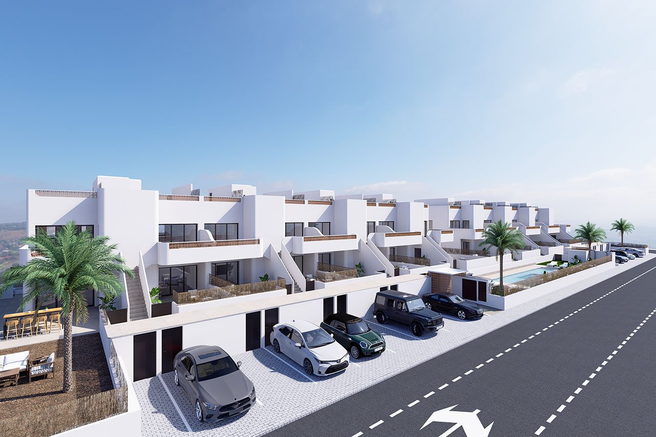 Obergeschoss-Wohnungen mit 3 Schlafzimmern, 2 Bädern, Dachterrasse, Kfz-Stellplatz und Gemeinschaftspool - 14