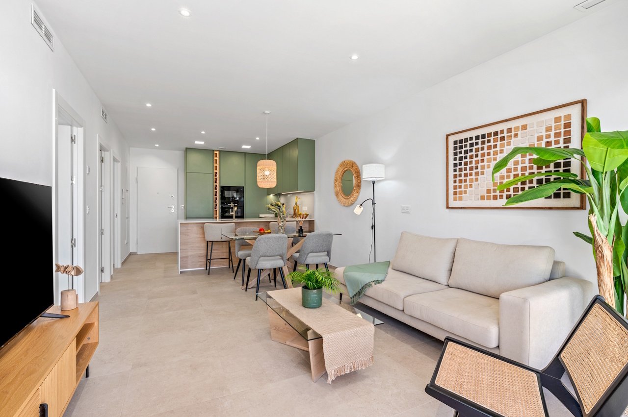 Appartements mit 2 Schlafzimmern, 2 Bädern, Tiefgaragenstellplatz und Gemeinschaftspool in der Golfanlage La Serena Golf - 9
