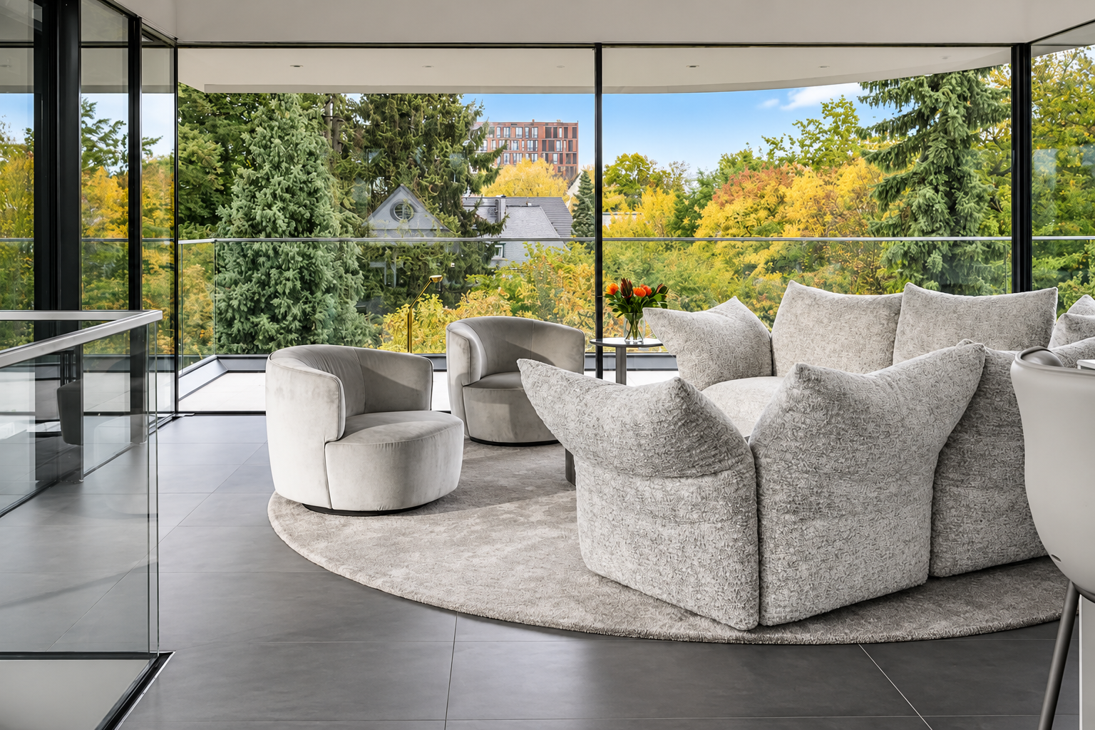 Über den Dächern des Westends: Exklusives Penthouse mit Dachterrasse und privatem Studio - 7