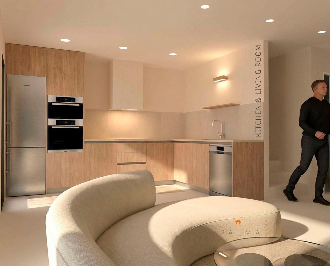 Doppelhaus-Villen mit 3 Schlafzimmern, 2 Bädern, Gäste-WC, Dachterrasse, Kfz-Stellplatz und optionalem Privatpool - 8