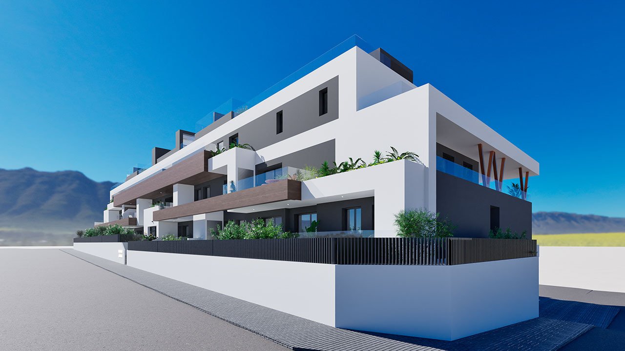 Moderne Appartements mit 3 Schlafzimmern, 2 Bädern, Einbauküchen mit Elektrogeräten und Gemeinschaftspool - 7