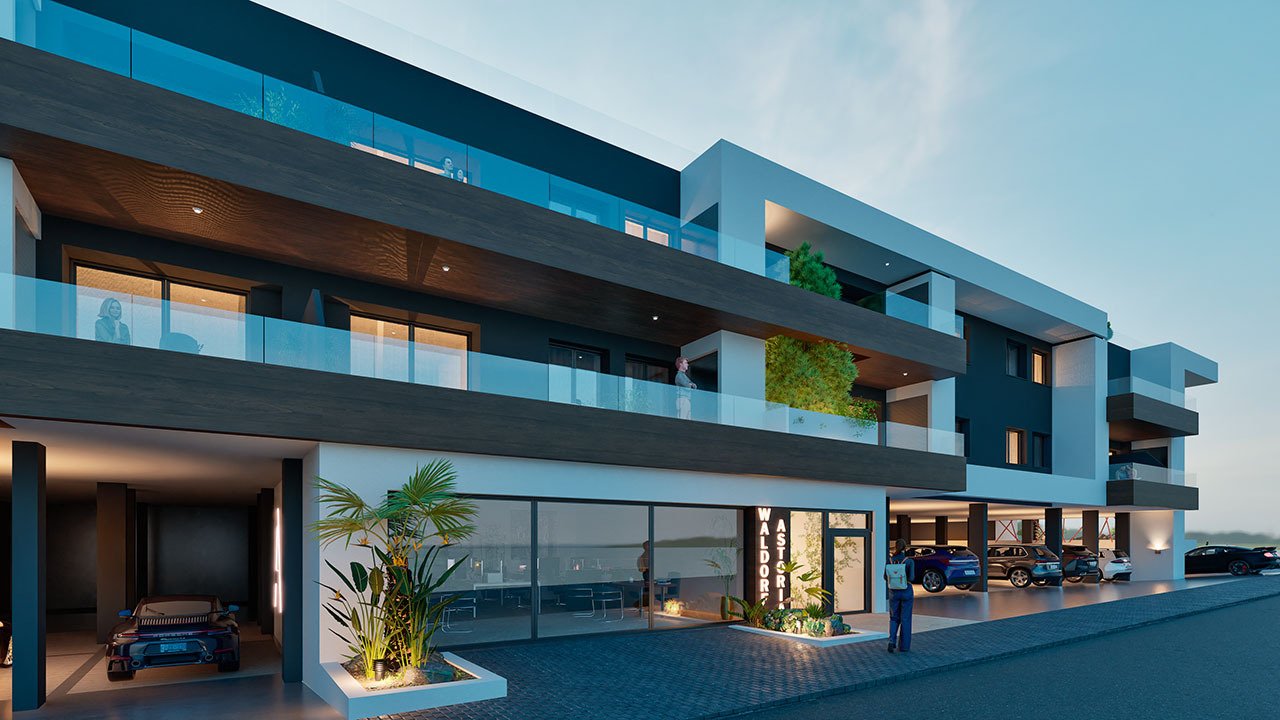 Moderne Appartements mit 3 Schlafzimmern, 2 Bädern, Einbauküchen mit Elektrogeräten und Gemeinschaftspool - 4