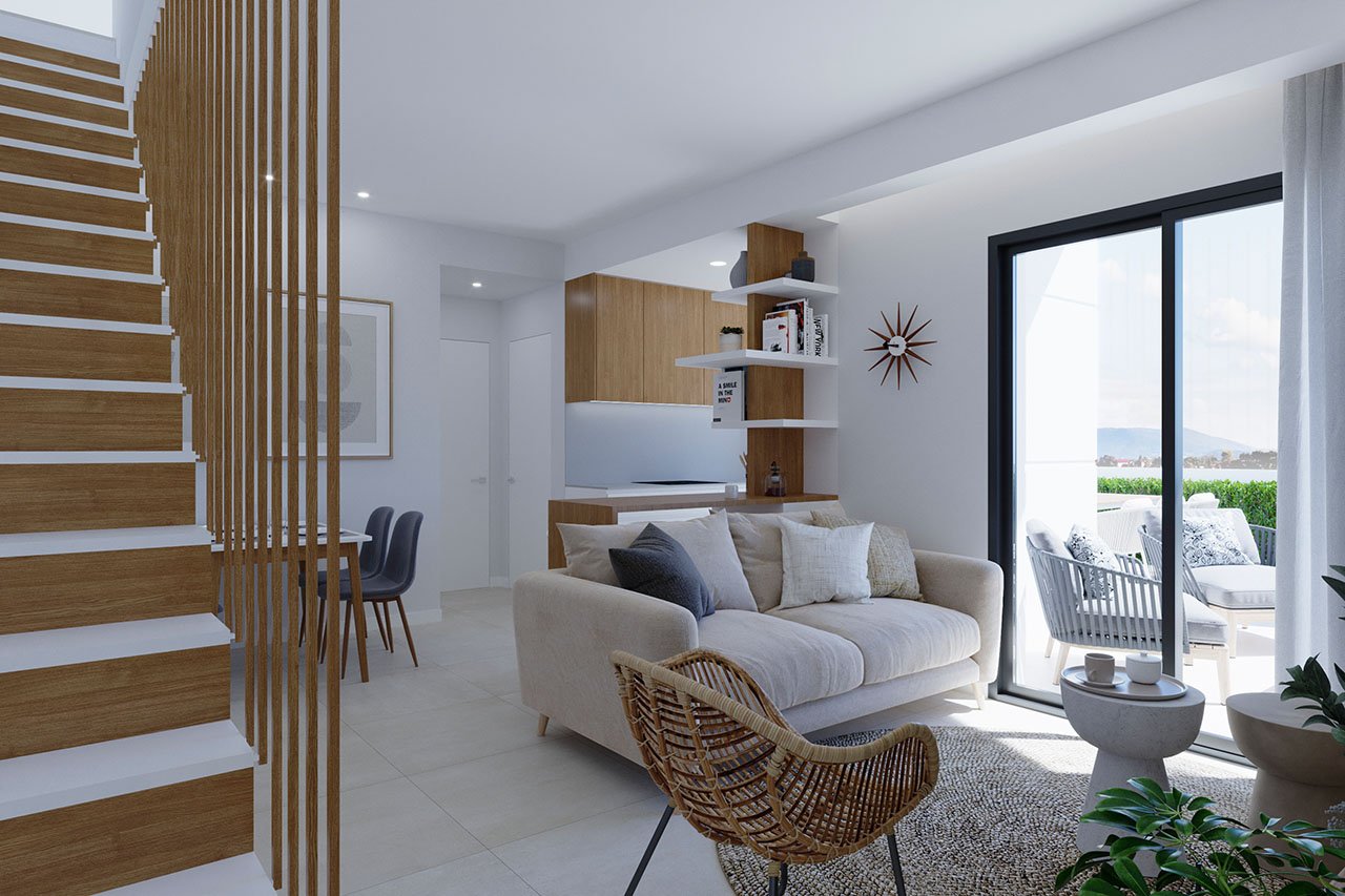 Charmante Doppelhaushälften in abgeschlossener Anlage mit 3 Schlafzimmern, 2 Bädern, Dachterrasse und Privatpool - 4