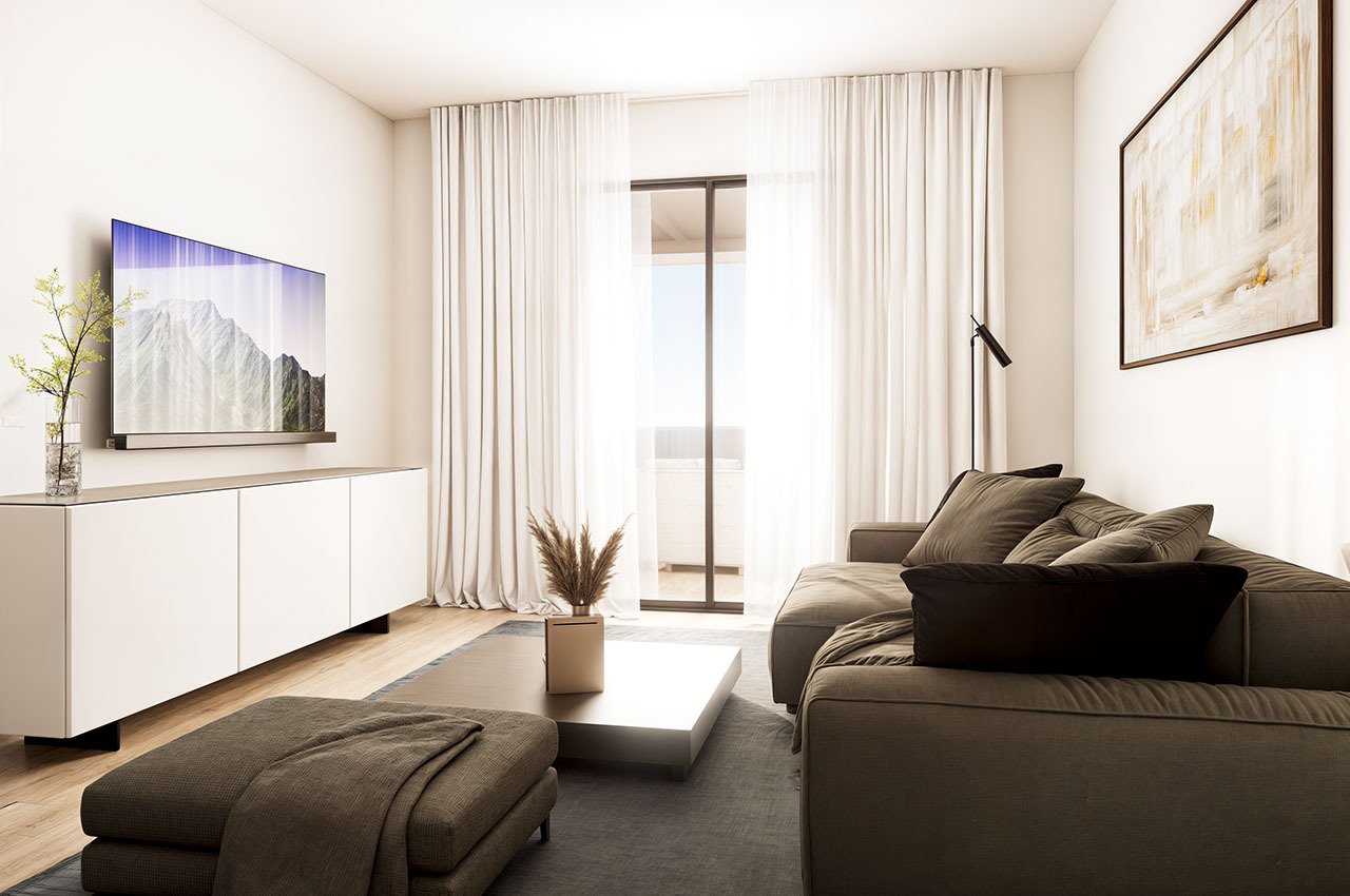 Appartements mit 2 Schlafzimmern, 2 Bädern, Gemeinschaftspools und Meerblick - 10