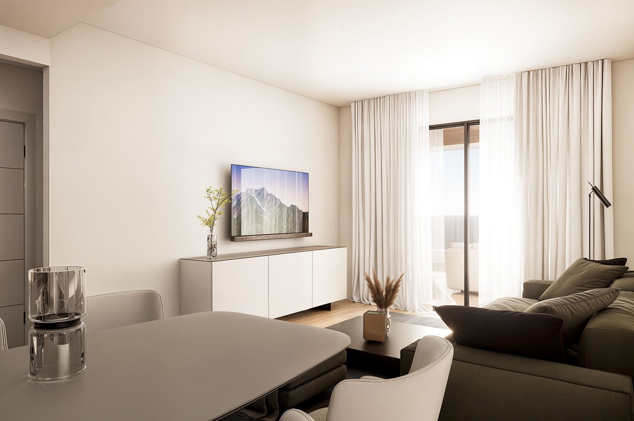 Appartements mit 2 Schlafzimmern, 2 Bädern, Gemeinschaftspools und Meerblick - 13