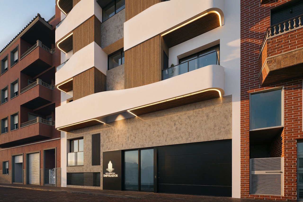 Moderne Appartements mit 3 Schlafzimmern, 2 Bädern, Gemeinschaftspool und zum Teil auch mit Meerblick nur 800 m vom wunderschönen Sandstrand - 10