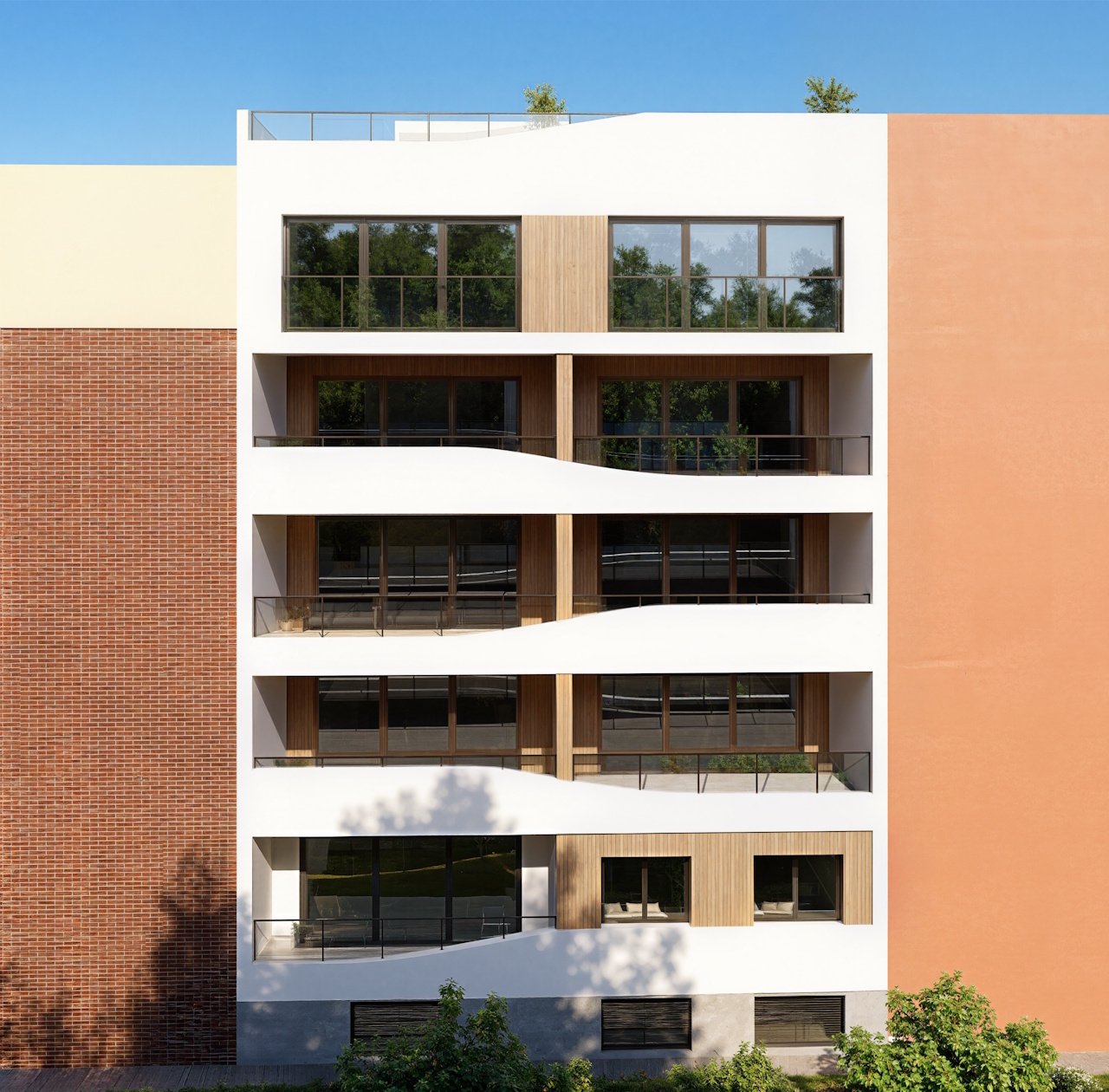 Moderne Appartements mit 3 Schlafzimmern, 2 Bädern, Gemeinschaftspool und zum Teil auch mit Meerblick nur 800 m vom wunderschönen Sandstrand - 8