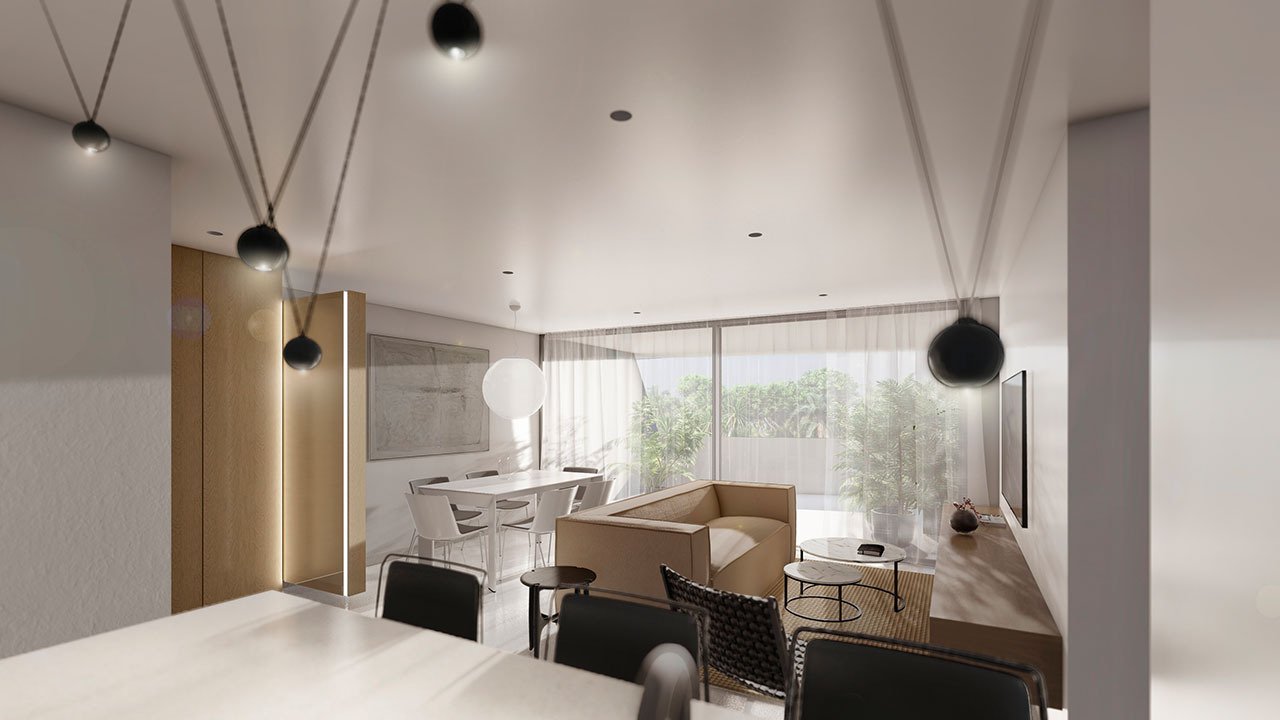 Appartements mit 2 Schlafzimmern, 2 Bädern, Klimaanlage und Einbauküchen mit Elektrogeräten in abgeschlossener Anlage mit Gemeinschaftspool und SPA - 13